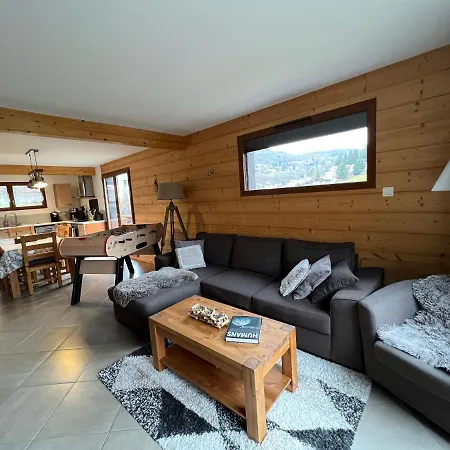 Casa De Monzel With 6-person Jacuzzi & Panoramic View 木屋 拉布雷斯