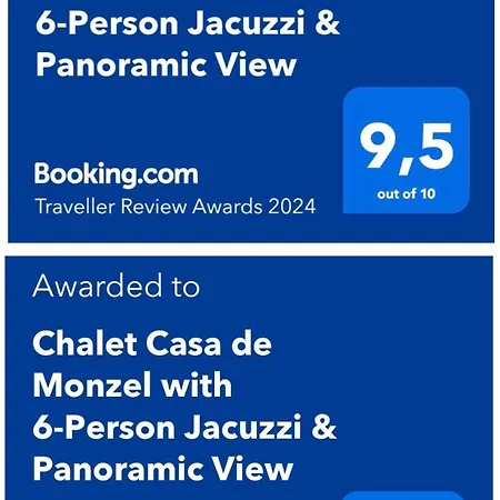 Casa De Monzel With 6-person Jacuzzi & Panoramic View Chalet La Bresse